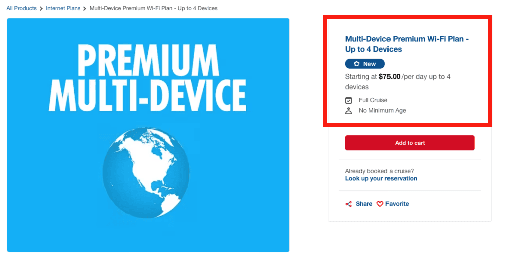 Experience seamless connectivity with our Multi-Device Premium Wi-Fi Plan for just $75.00 per day, perfect for up to 4 devices. Imagine the freedom this Internet Package offers as you stay connected globally—ideal for any digital carnival of more users!